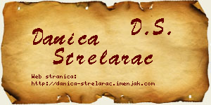Danica Strelarac vizit kartica